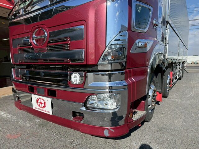 日野:プロフィア:ハイルーフ:冷凍ウィング:架装多数:ボディ枠ステンレス