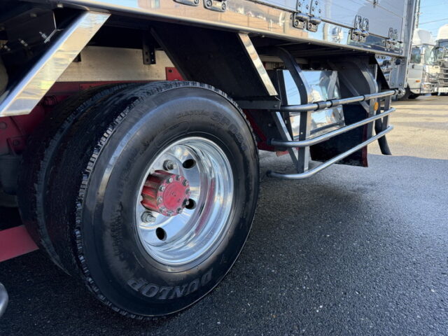 日野：レンジャープロ：ウィング：ボディ枠ステンレス：90アオリ：240馬力：エアサス