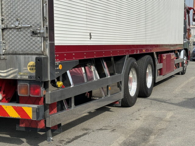 スーパーグレート:冷凍バン:左片扉:ジョロ4キーストン:サブエンジン:総輪エアサス