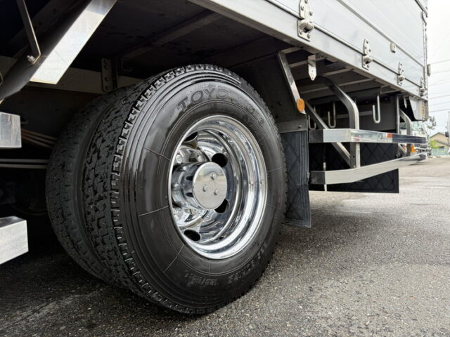 日野：17レンジャー：ハイルーフ：ウィング：6200ワイド：リア門口ステンレス