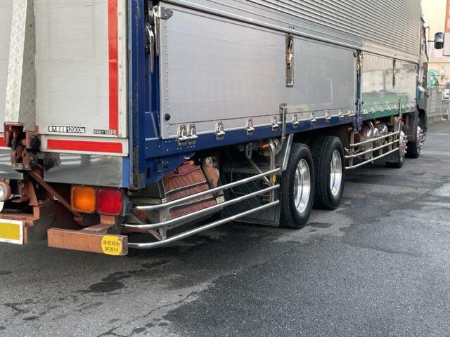 日野　プロフィア　ハイルーフ　ウィング　跳上ゲート　ステンレスサイドバンパー