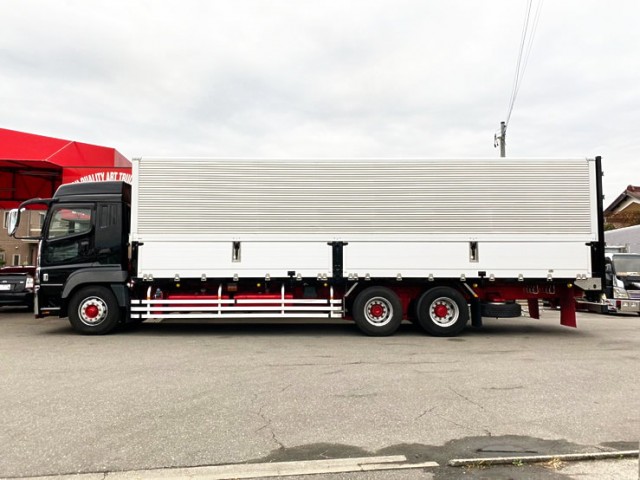 【537】ふそう　スーパーグレート　冷凍ウィング　サブエンジン　スタンバイ　木床