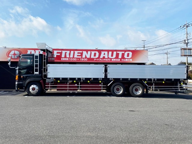 【563】日野　グラプロ　10輪　平ボディ　後輪エアサス