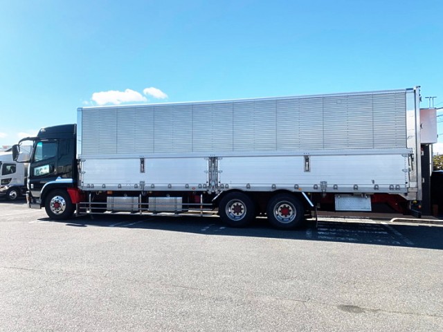 【568】ふそう　スーパーグレート　冷凍ウィング　キーストン床　サブエンジン