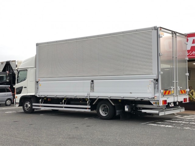 【324】日野レンジャープロ　アルミウイング　ワイド　格納ゲート　リヤエアサス