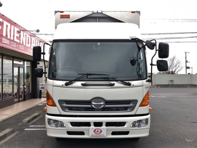 【324】日野レンジャープロ　アルミウイング　ワイド　格納ゲート　リヤエアサス