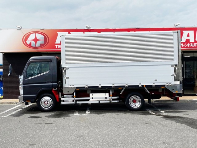 【596】ふそう　キャンター　ウィング　ワイド　門口ステンレス　150馬力