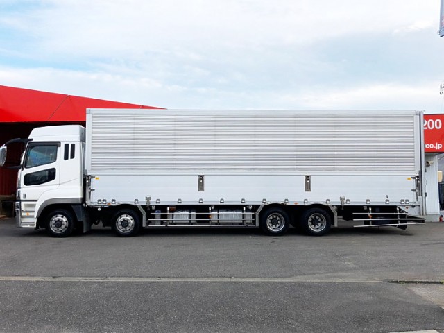 【504】三菱ふそうスーパーグレート　低床　アルミウイング　ハイルーフ　総輪エアサス