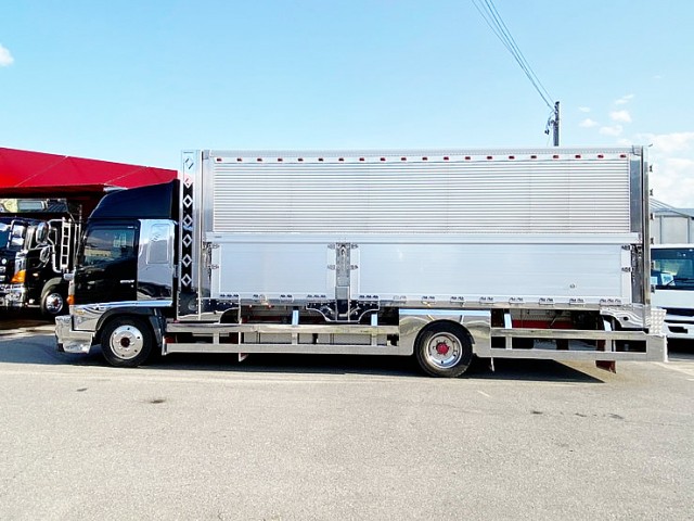 【560】日野　レンプロ　ハイルーフ　造りボディ　ウィング　エアサス