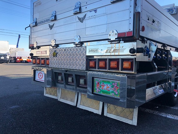 【325】いすゞエルフ　アルミブロック　平ボデー　ワイドロング　カスタム多数