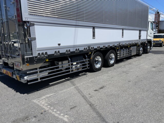 17スーパーグレート　ハイルーフ　冷凍ウィング　未登録未使用　造りボディ　格納ゲート付