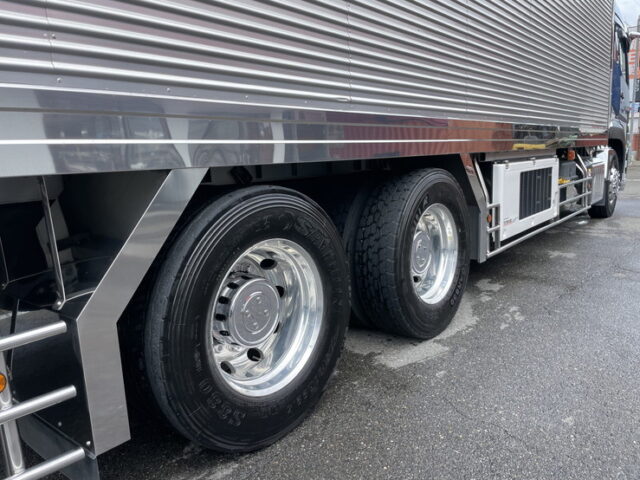 17スーパーグレート　ハイルーフ　冷凍バン　矢野特殊ボディ　コルゲート　サブエンジン