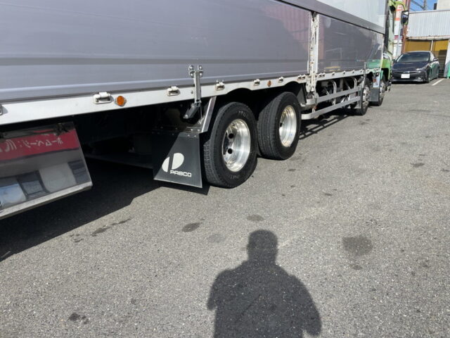 スーパーグレート　ハイルーフ　ウィング　アルミホイール　エアサス　7速MT　