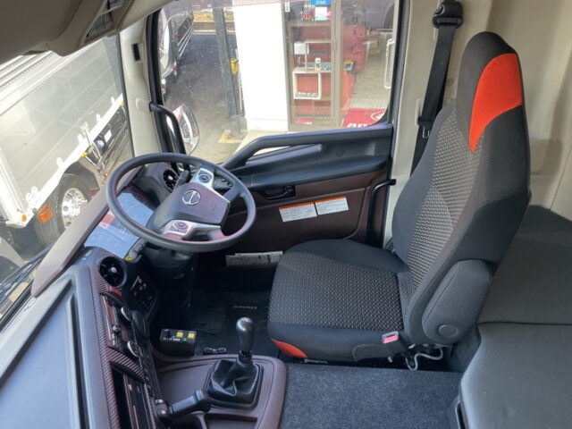 日野：17プロフィア：ダンプ：53×22：自重計：リアゲートエアーロック