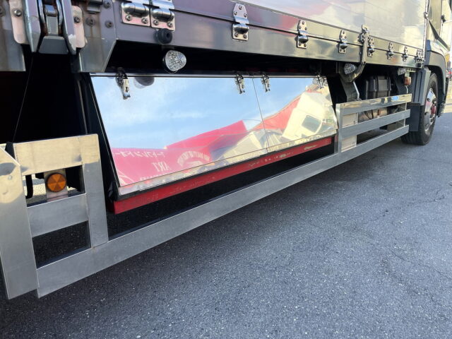 スーパーグレート　冷凍ウィング　90アオリ　木床　国産エンジン　7速MT