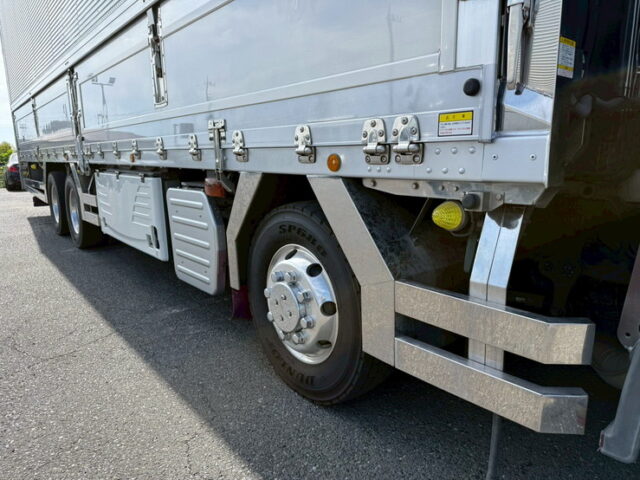 いすゞ：ギガ：冷凍ウィング：サブエンジン：ジョロ4キーストン：ステンレス多数