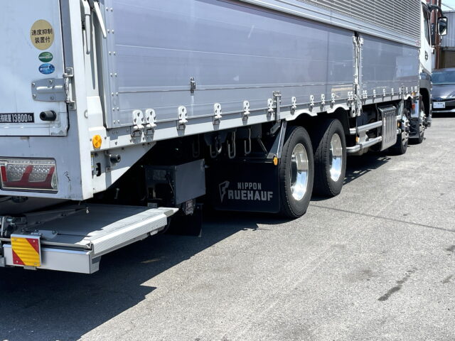 17スーパーグレート　ハイルーフ　ウィング　アルミホイール　格納ゲート　木床