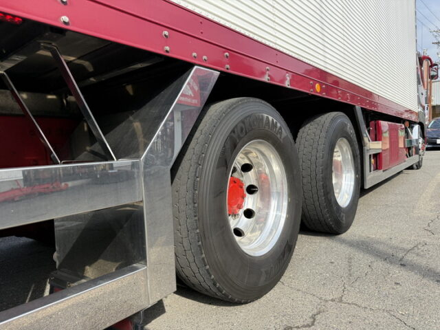 スーパーグレート:冷凍バン:左片扉:ジョロ4キーストン:サブエンジン:総輪エアサス