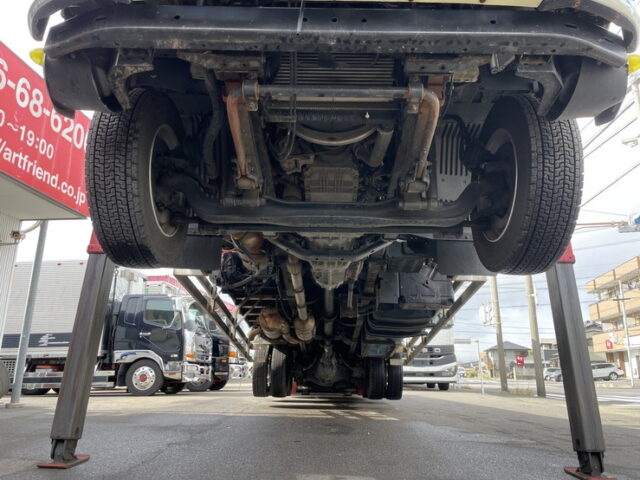 日野　17レンジャー　増トン　ハイジャッキセルフ　4段クレーン　ウィンチ付