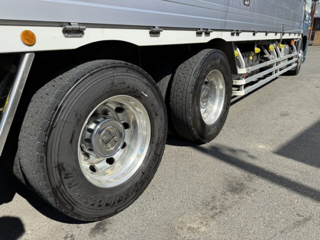 日野：17プロフィア：ハイルーフ：ウィング：リア門口ステンレス