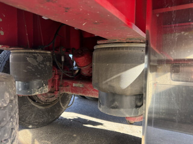 日本トレクス:トレーラー:平ボデー:アルミブロック:1Mアオリ:リフトアクスル:中残し