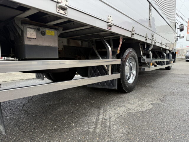 日野：17レンジャー：ハイルーフ：ウィング：6200ワイド：リア門口ステンレス