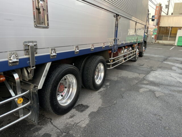 日野　プロフィア　ハイルーフ　ウィング　跳上ゲート　ステンレスサイドバンパー