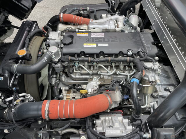 いすゞ　エルフ　アルミバン　低走行　ワイド　跳上ゲート　150馬力