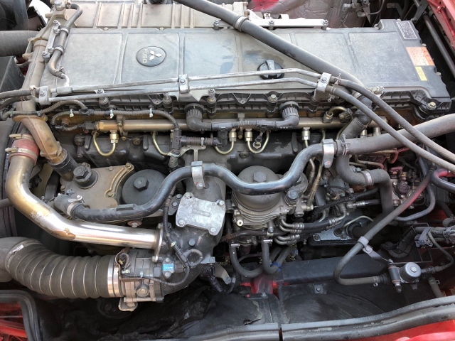 【343】ふそう　スーパーグレート　低床　総輪エアサス