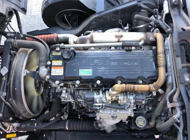 【345】三菱ふそう　ファイター　ワイド　アルミウイング　リアエアサス