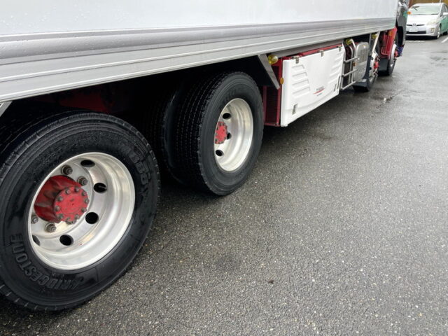 日野　プロフィア　冷凍バン　サブエンジン　キーストン　ジョロダー4列