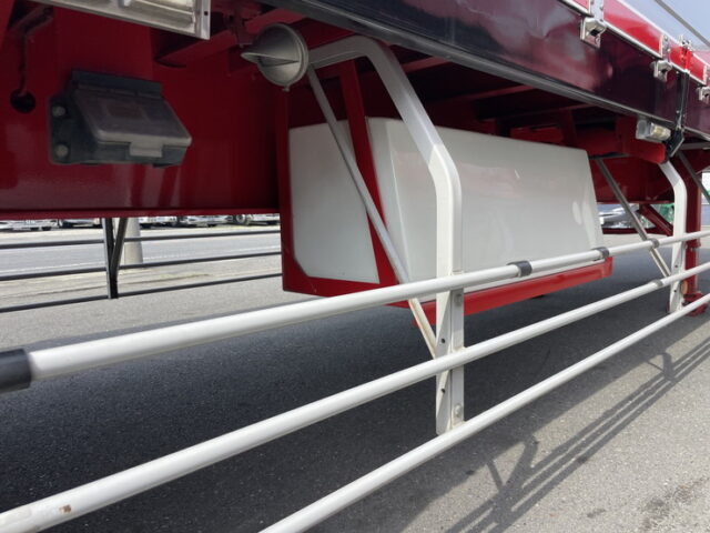 トレクス：R1年式：2軸：トレーラーウィング：リフトアクスル後ろ残し：アルミホイール