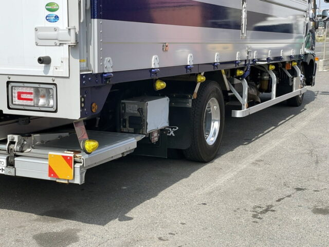 日野：17レンジャー：ハイルーフ：ウィング：6200ワイド：エアサス：格納ゲート