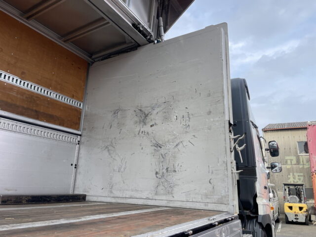 フルハーフ　トレーラーウィング　3軸　リフトアクスル(後軸残し)　1Mアオリ