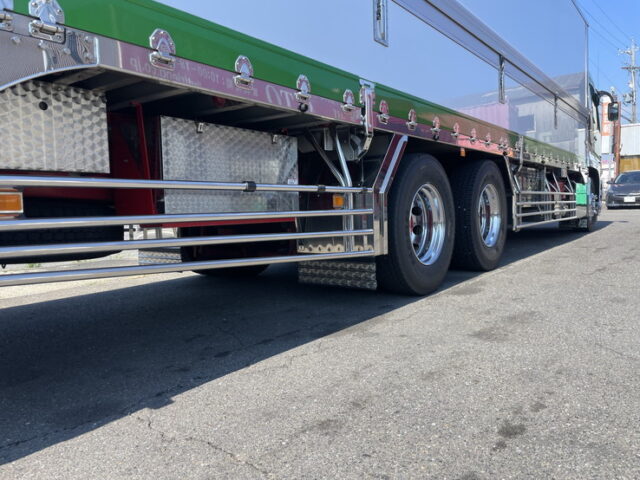 17スーパーグレート：ハイルーフ：冷凍ウィング：架装多数：90アオリ