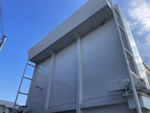 日野：17プロフィア：ダンプ：53×22：自重計：リアゲートエアーロック