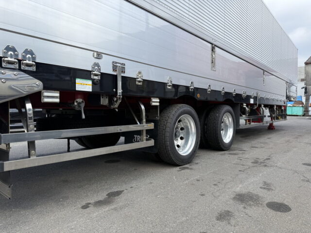 日本トレクス：トレーラー冷凍ウィング：段付き：2軸：前壁冷凍機：リフトアクスル