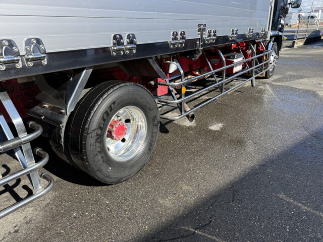 日野：レンジャープロ：ウィング：ボディ枠ステンレス：90アオリ：240馬力：エアサス