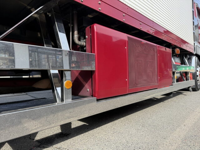 スーパーグレート:冷凍バン:左片扉:ジョロ4キーストン:サブエンジン:総輪エアサス