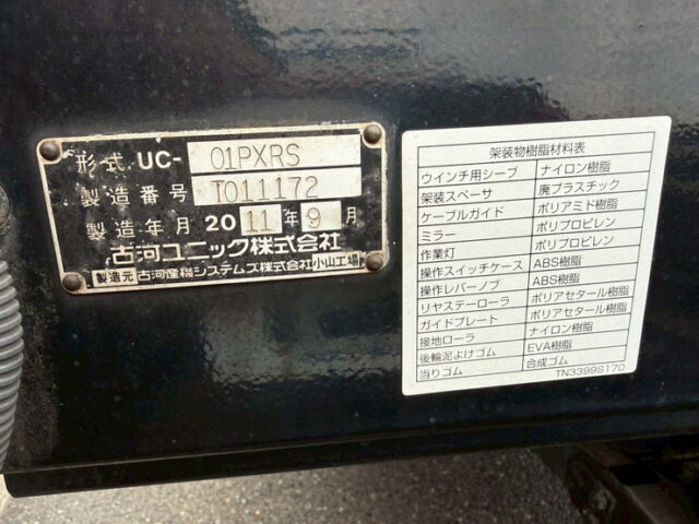 ブルーテックキャンター：積載車：架装多数：古河ユニック：デュオニック：150馬力