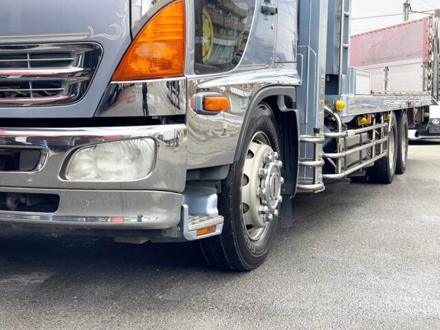 レンジャープロ　増トン　ハイジャッキセルフ　4段クレーン　ウィンチ/あゆみ板付　荷台長6500