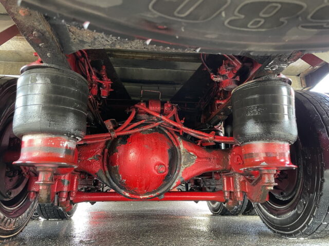 いすゞ：ギガ：冷凍ウィング：菱重製直結冷凍機：ジョロダーレール4列：アルミシマ床