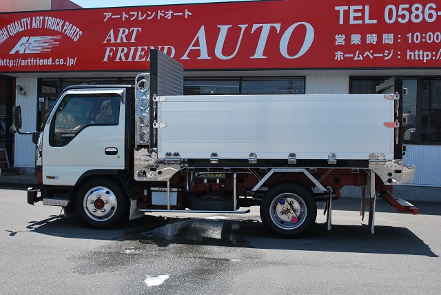 【224】いすゞ　エルフ　平ボデー　カスタム多数　造りボデー