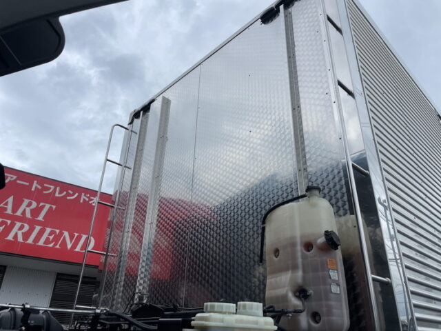 17スーパーグレート　ハイルーフ　冷凍バン　矢野特殊ボディ　コルゲート　サブエンジン