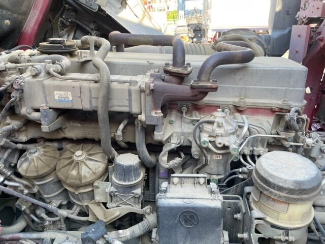 日野　17プロフィア　ダンプ　ハイルーフ　Ｌゲート　メッキ多数