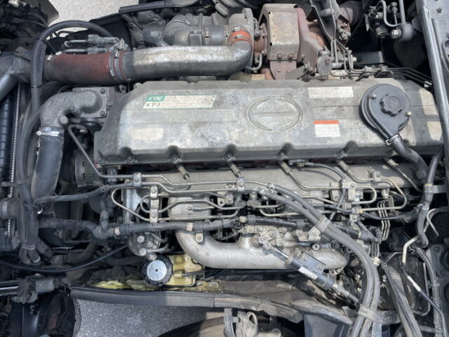 日野：テラヴィ：ハイルーフ：トレーラーヘッド：後輪エアサス：第5輪荷重11.500㎏