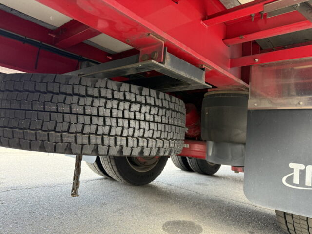 日本トレクス：トレーラー冷凍ウィング：段付き：2軸：前壁冷凍機：リフトアクスル