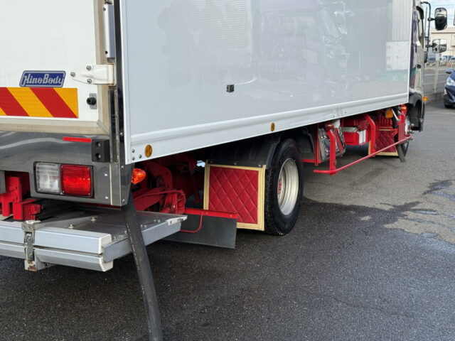 日野:17レンジャー:冷凍バン:菱重製冷凍機TDJS50DC:格納ゲート:アルミシマ床