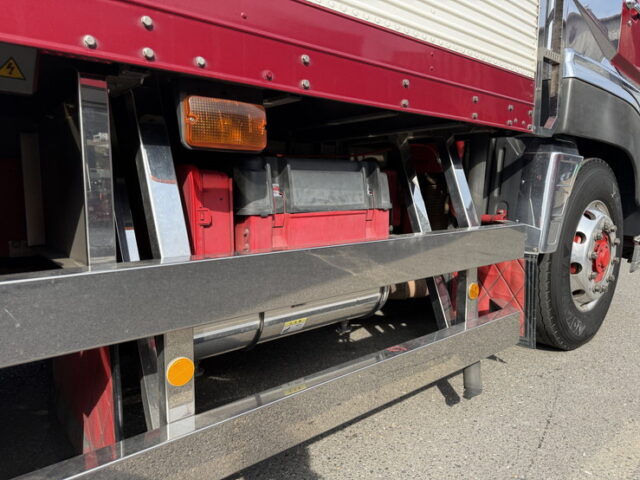 スーパーグレート:冷凍バン:左片扉:ジョロ4キーストン:サブエンジン:総輪エアサス