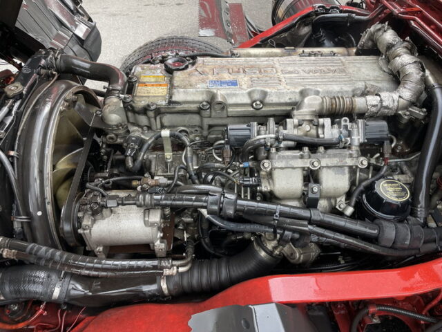 三菱ふそう　ファイター　冷凍バン　コルゲート　ジョロダー4列キーストン　エアサス